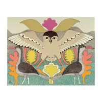 Kenojuak Ashevak: Bird Landscape Notecard
