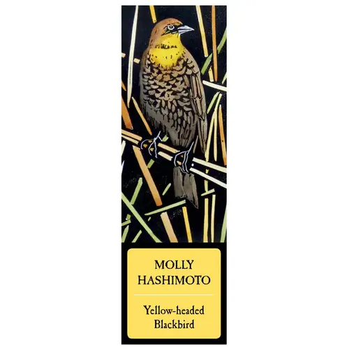 Molly Hashimoto: Yellow-headed Blackbird Bookmark