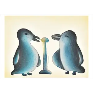 Malaija Pootoogook: Song Birds Birthday Card