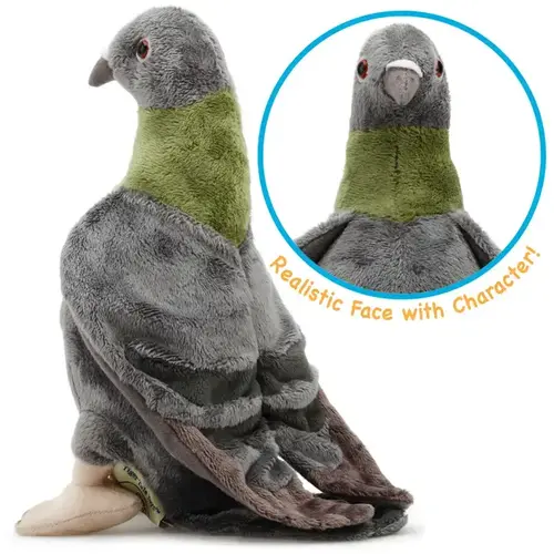 Viahart Toy Co. 9" Pepper the Pigeon Plush
