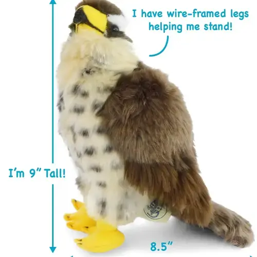Viahart Toy Cp. 9" Percival the Peregrine Falcon Plush