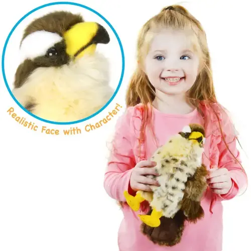Viahart Toy Cp. 9" Percival the Peregrine Falcon Plush