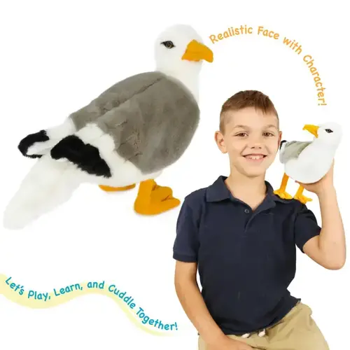 Viahart Toy Co. 12" Seamus the Seagull Plush