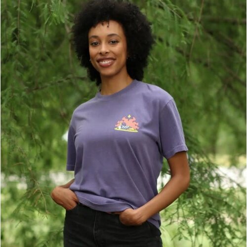 Bird Collective Purple Cosmic Loons TShirt