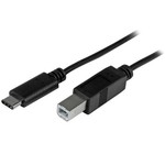 StarTech Startech USB-C to USB-B (2.0) 2m (6.56 ft) Cable for Printers, MIDI