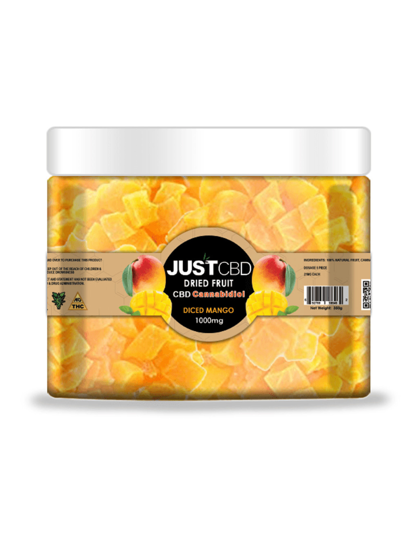 JustCBD JustCBD 1000mg Dried Fruit