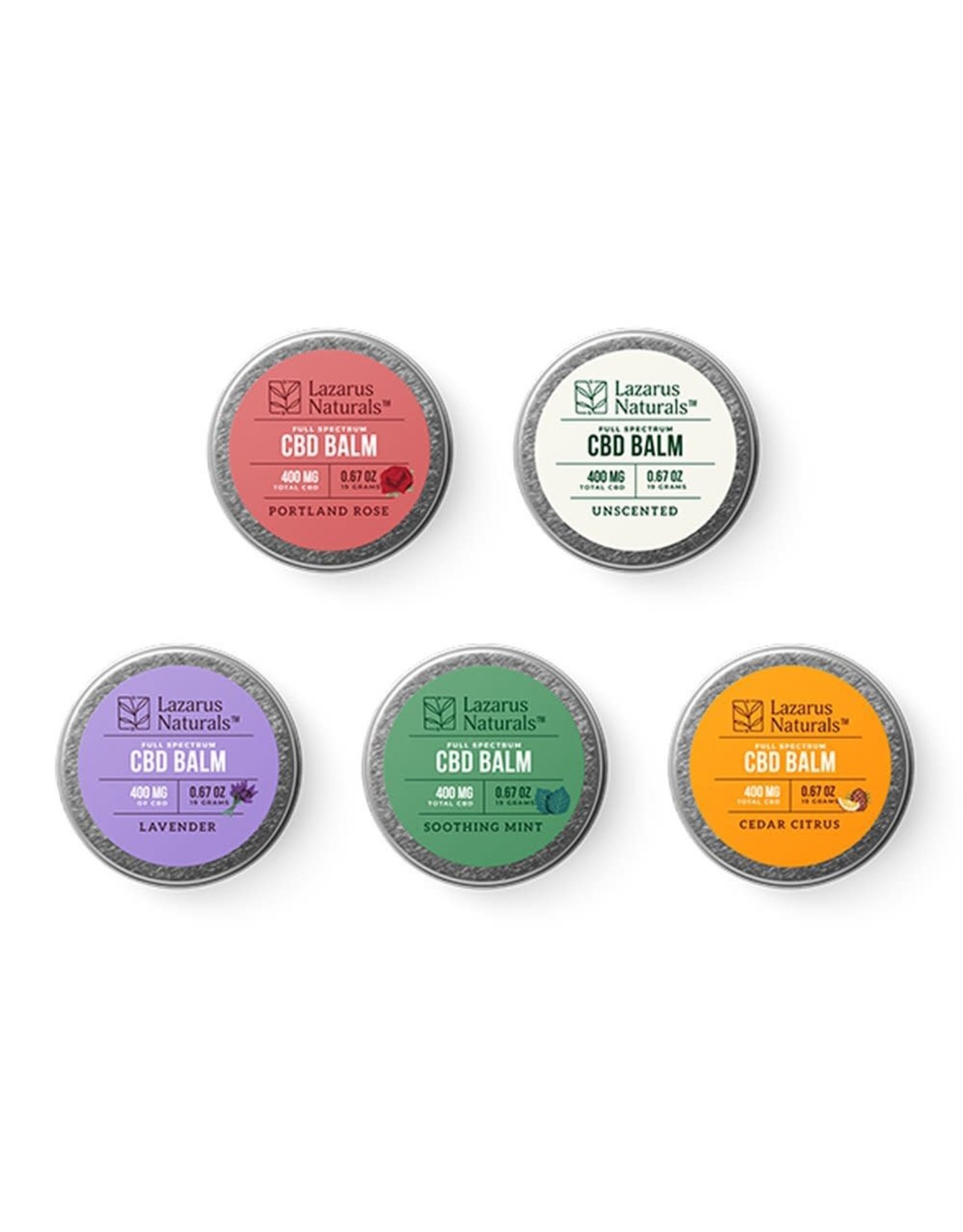 Lazarus Naturals Lazarus Naturals 400mg Balm