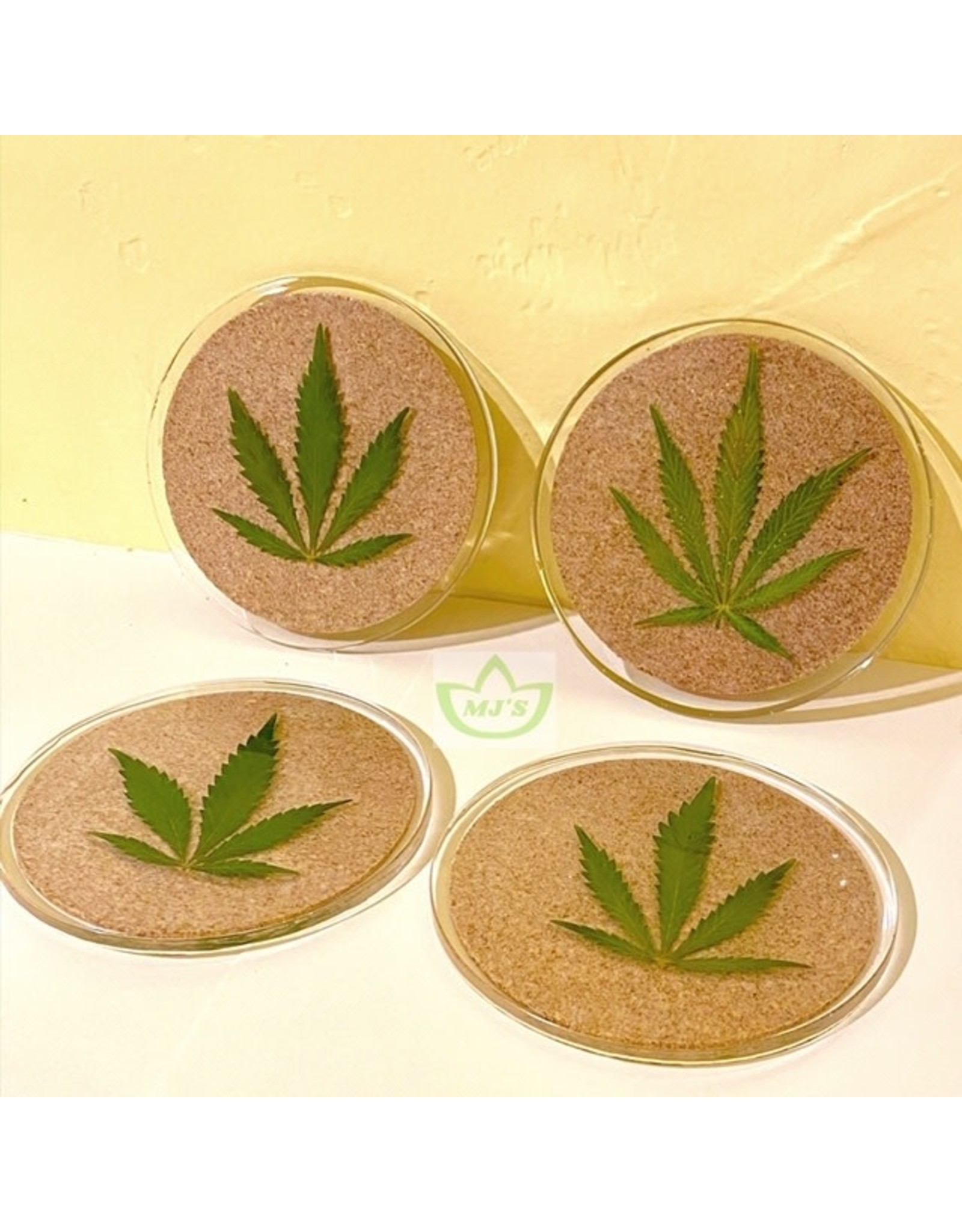 Mary Jane's Art Shop Mary Jane's  Cork Coaster