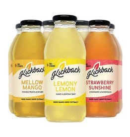 Kickback Cold Brew Kickback 5mg Nano 12oz CBD Lemonade Strawberry Sunshine