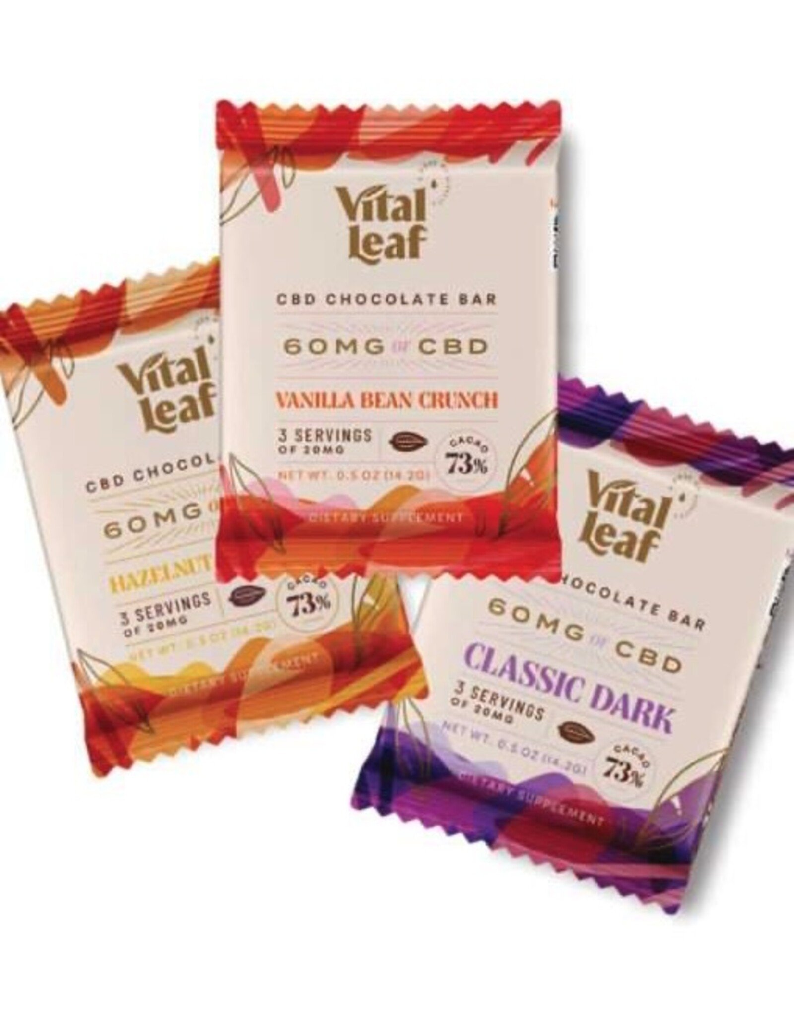 Vital Leaf Vital Leaf 60mg Mini Chocolate Bar