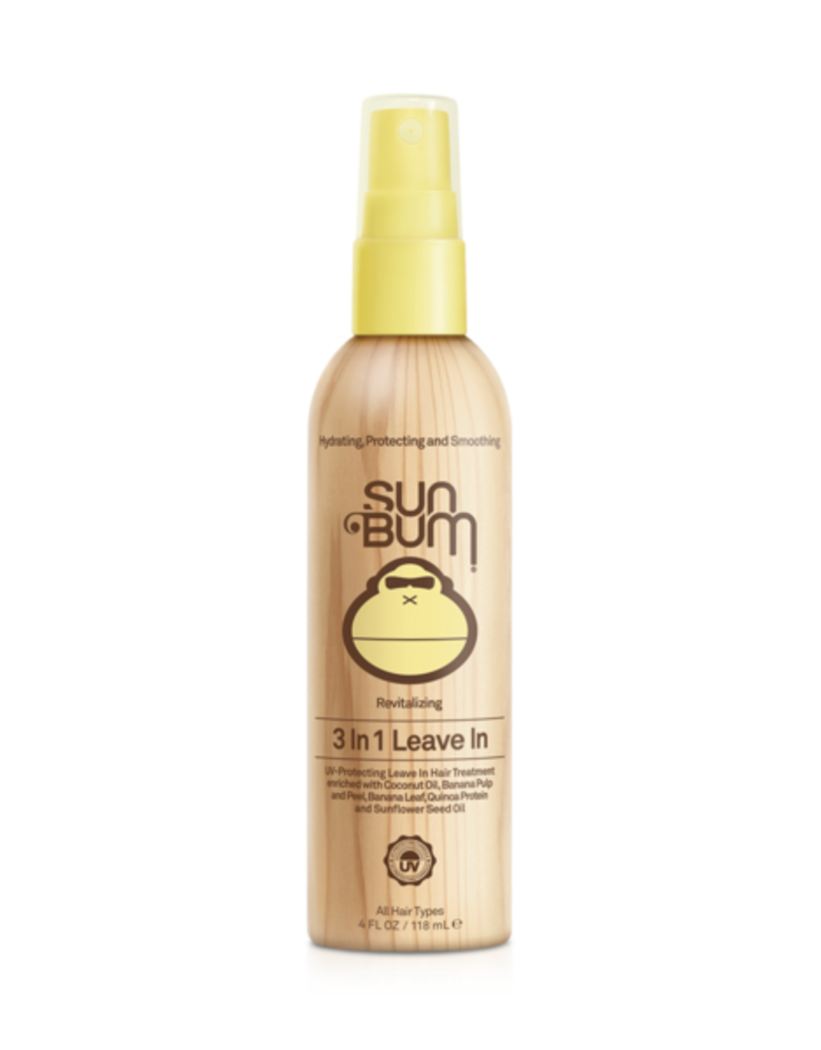 SunBum SunBum 3 in 1 Revitalizing Leave In Conditioner 4 oz