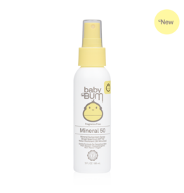 SunBum Sunbum Babybum SPF 50 Mineral Sunscreen Spray Fragrance Free 3 oz.