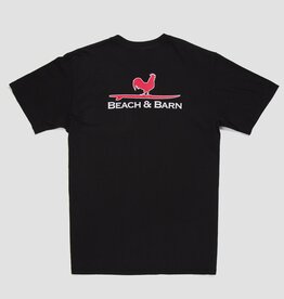 Beach & Barn Beach & Barn Surfing Rooster Pocket SS T-Shirt