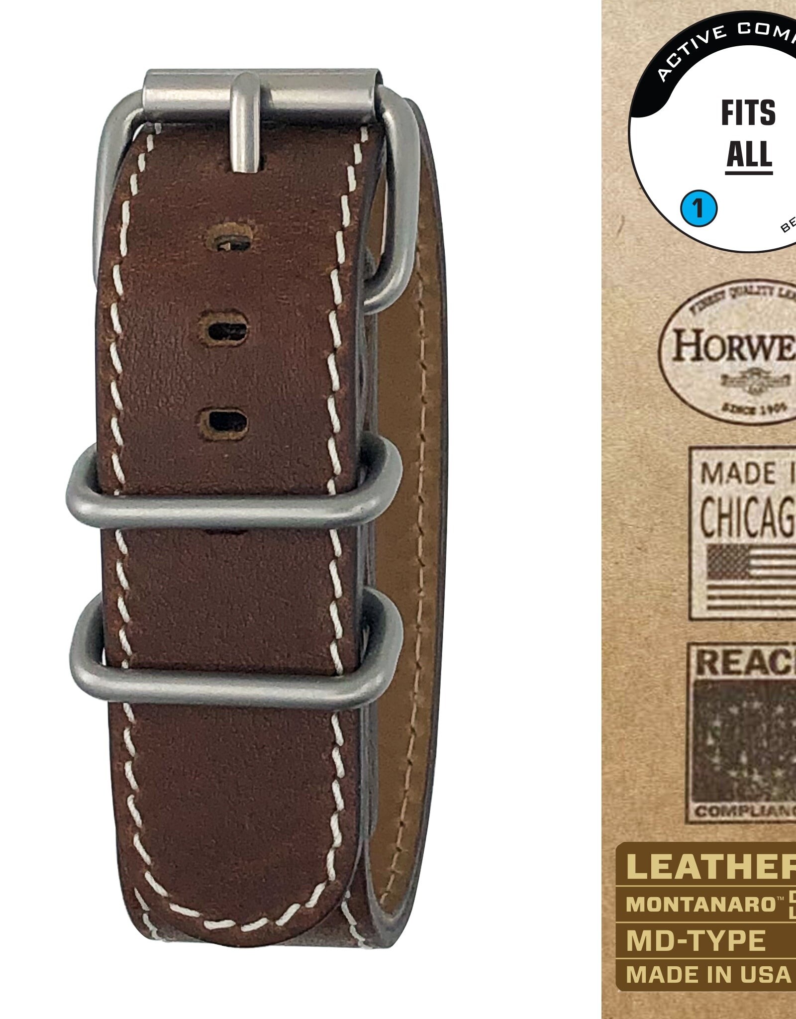 Bertucci Bertucci Horween Leather Replacement Watch Bands