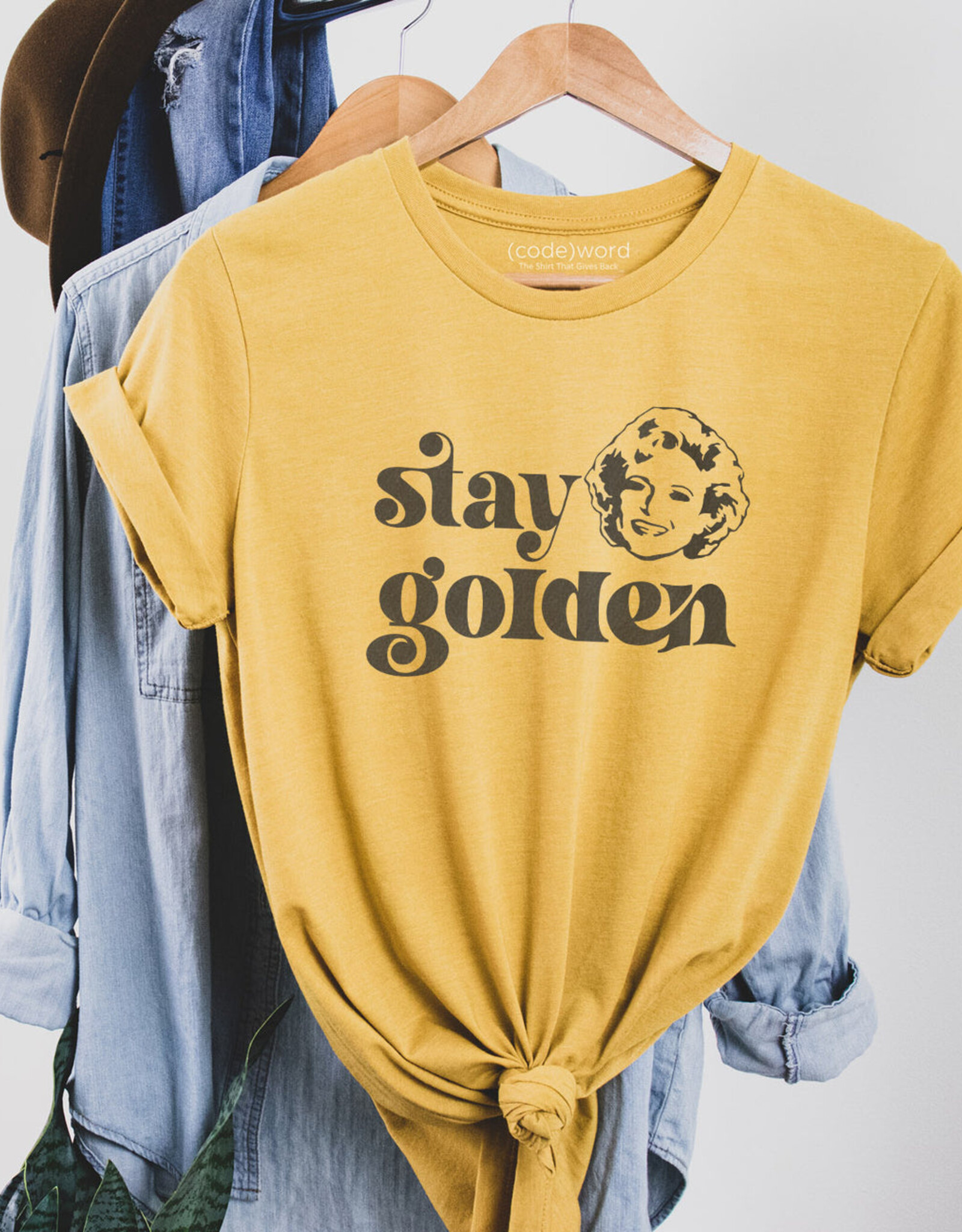 CodeWord CodeWord Stay Golden SS Tee