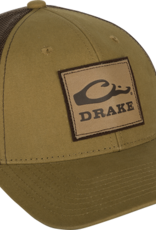 Drake Drake Square Leather Patch Mesh Back Cap