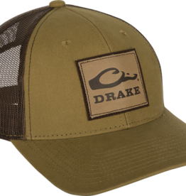 Drake Drake Square Leather Patch Mesh Back Cap