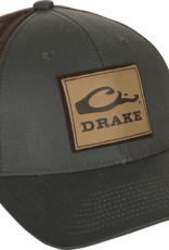 Drake Drake Square Leather Patch Mesh Back Cap