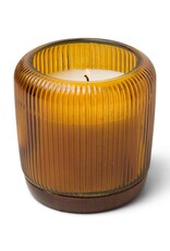 Firefly Candle Co. Firefly Gem Candle Fluted Glass w/ Wooden Base- 10oz