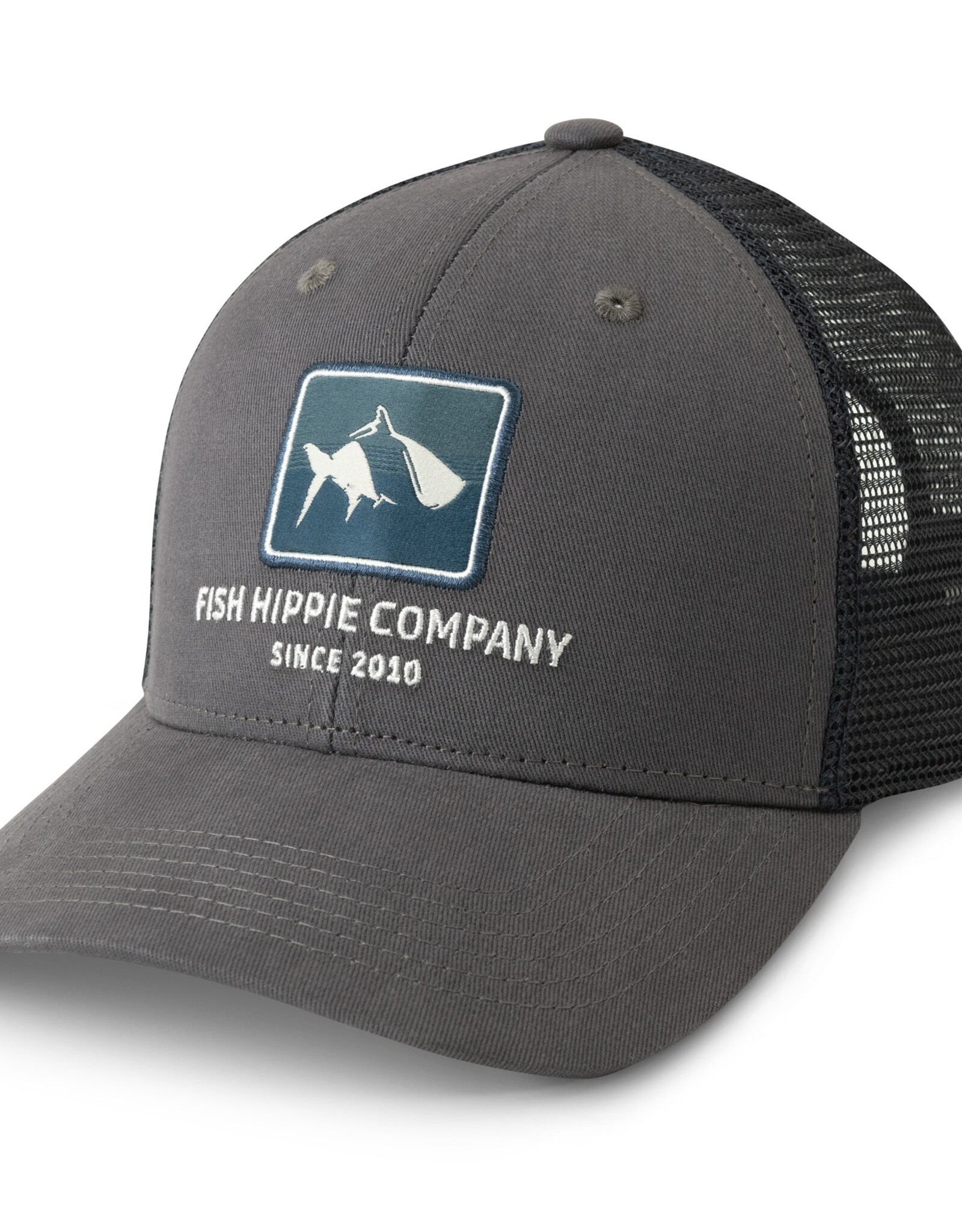 Fish Hippie Trucker Hat - Owen's Provisions & Apparel