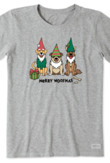 Life is Good Life is Good Merry Woofmas T-Shirt