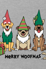 Life is Good Life is Good Merry Woofmas T-Shirt