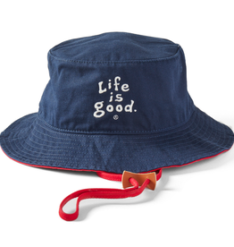 Life is Good Life is Good Vintage Word Bucket Hat