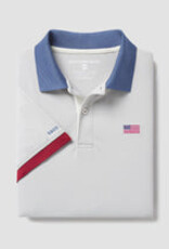 Southern Shirt Company Southern Shirt Co. Retro Ribbed Cuff Polo