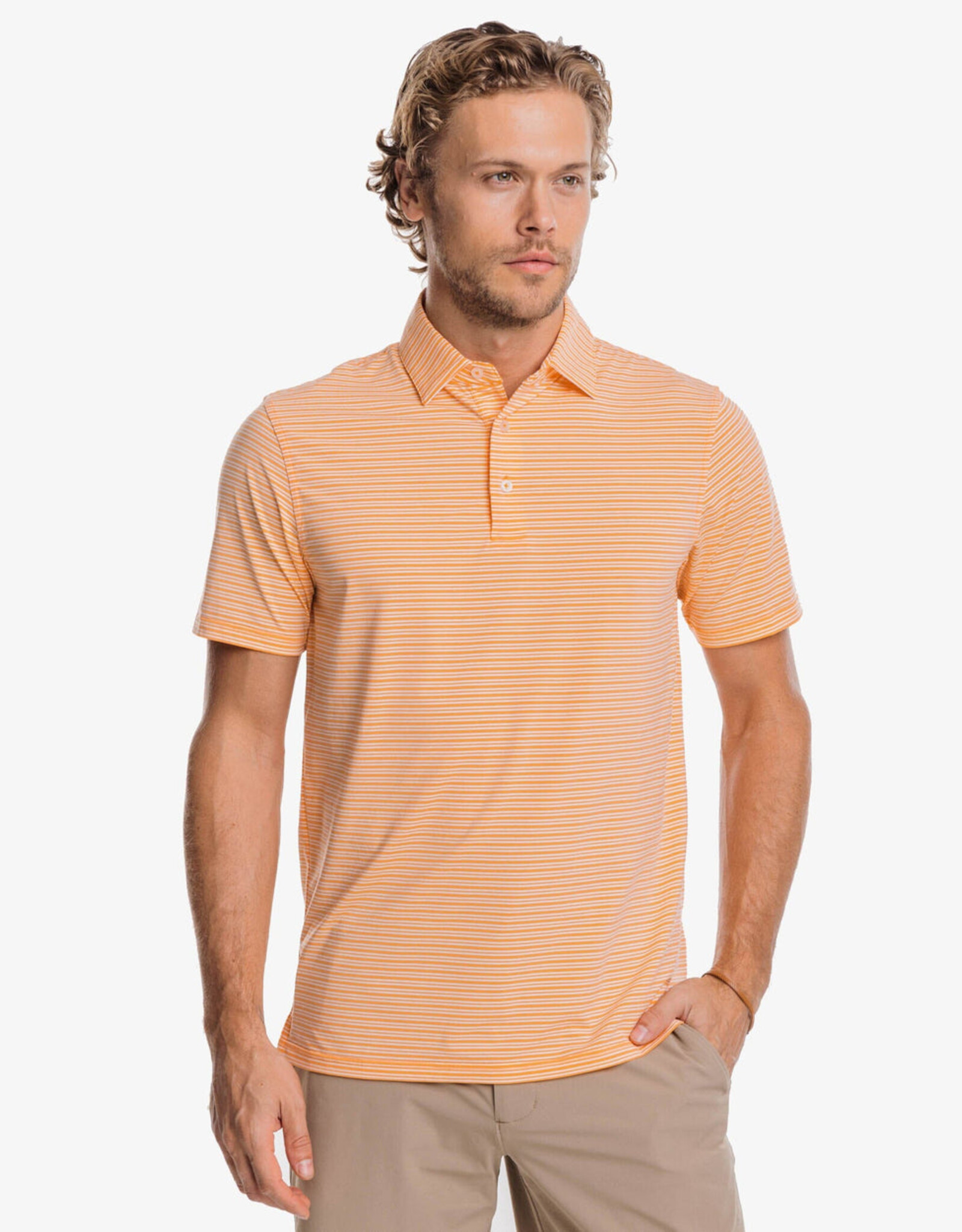 Southern Tide Southern Tide M SS brreeze Perf Polo