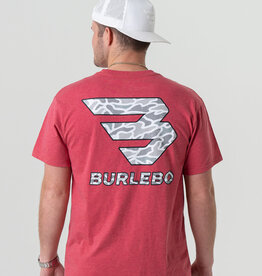 Burlebo Burlebo White Camo Signature Logo Short Sleeve Tee