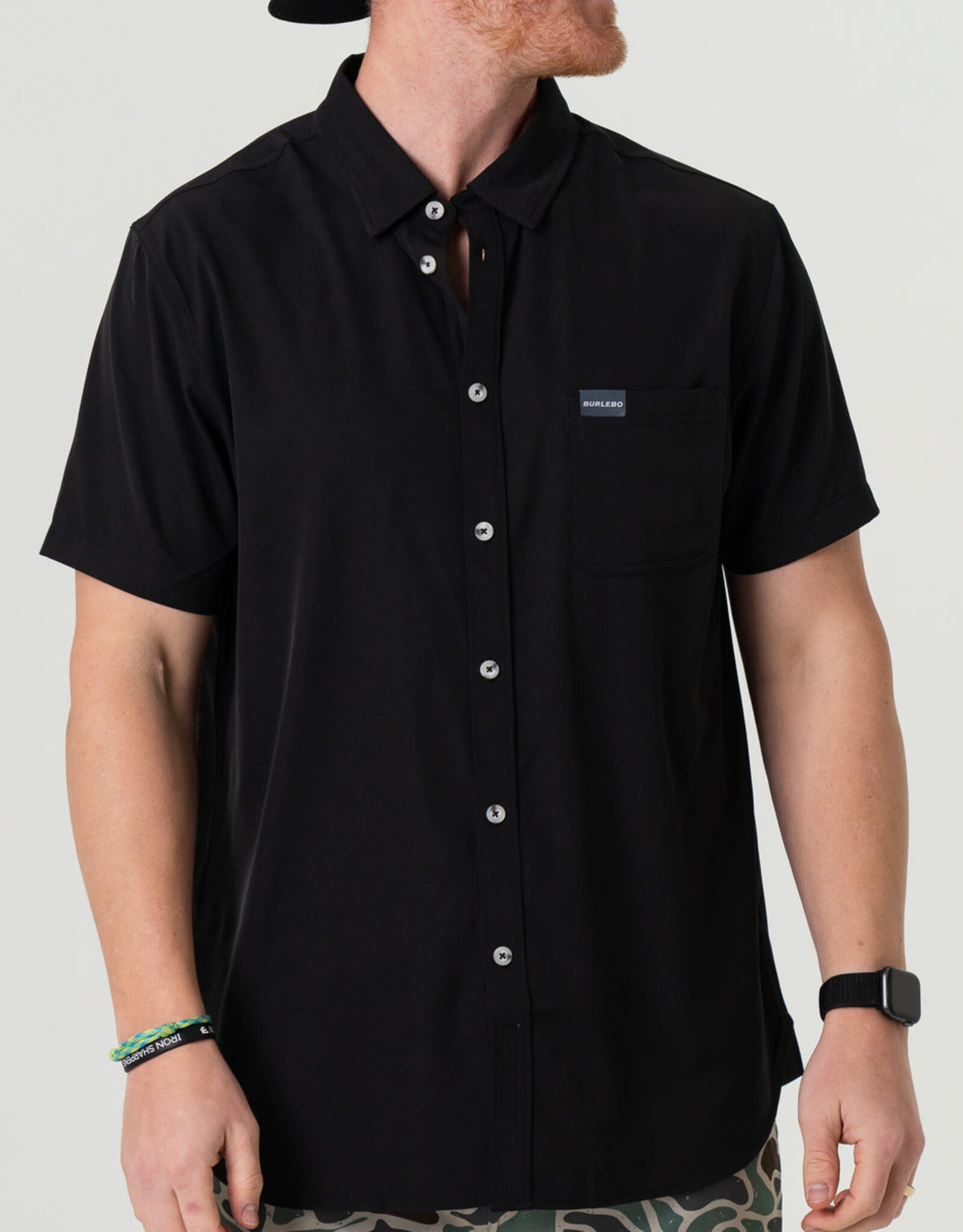 Burlebo Burlebo Performance Button Up