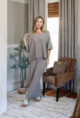 Cobblestone-Living Cobblestone-Living Cleo Knit Elastic Band Pants OSFM Cobblestone-Living Cobblestone-Living Cleo Knit Elastic Band Pants OSFM