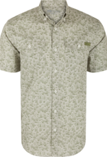Drake Drake Cotton SS Shirt Marsh Print