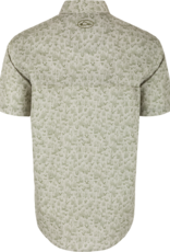 Drake Drake Cotton SS Shirt Marsh Print