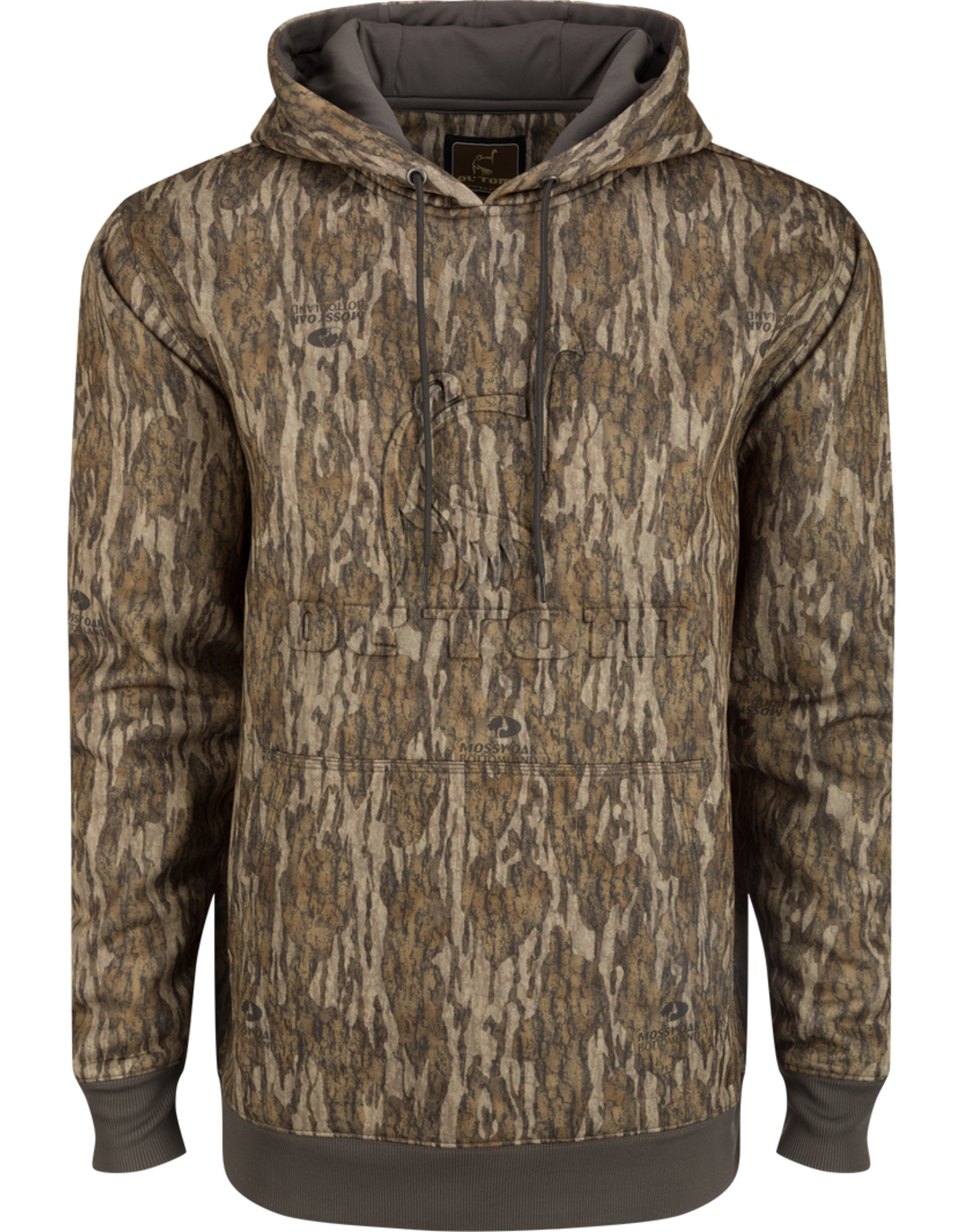Drake Drake Ol Tom Embossed Logo Fleece Hoodie