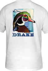 Drake Drake Watercolor Wood Duck Cotton SS Tee