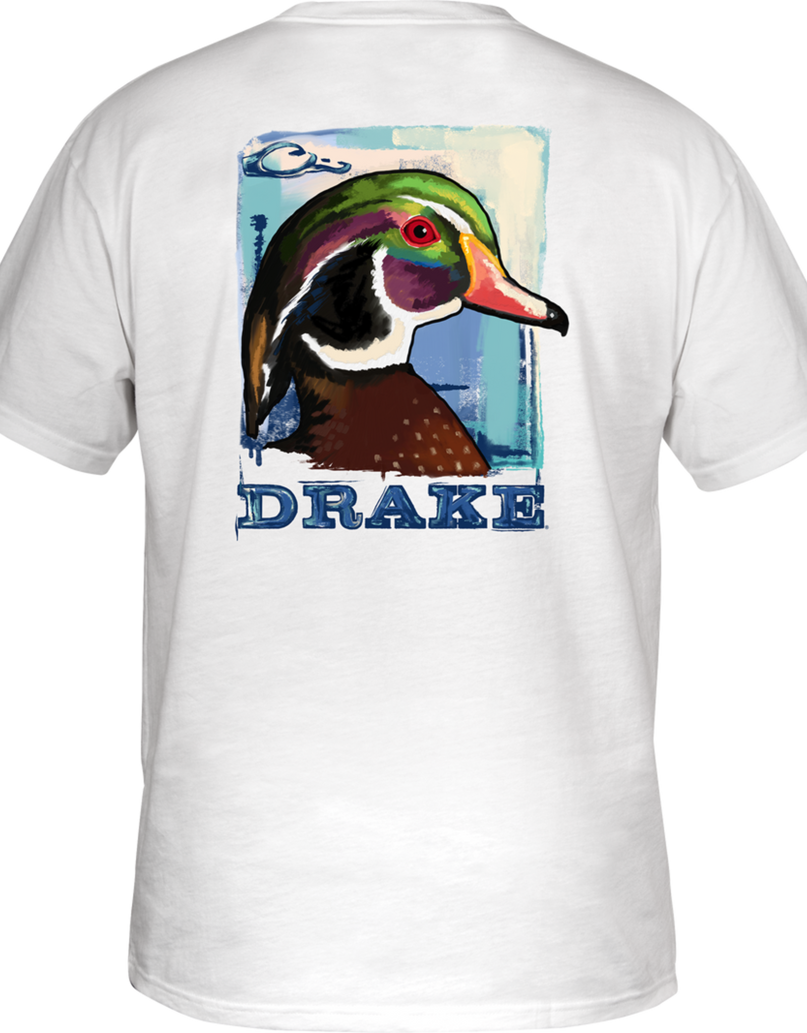 Drake Drake Watercolor Wood Duck Cotton SS Tee
