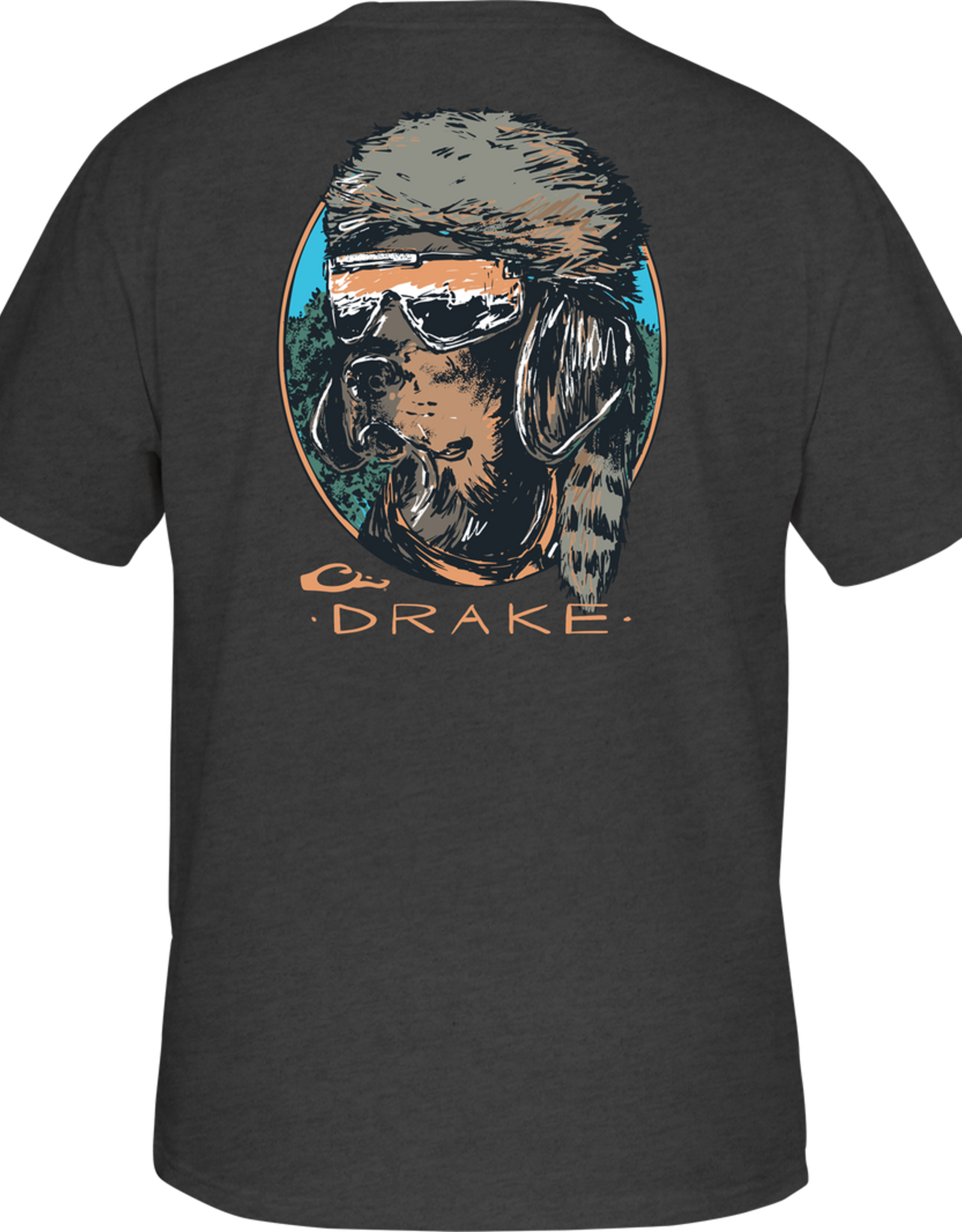 Drake Drake Pop Art Coonskin Cap Lab SS Tee