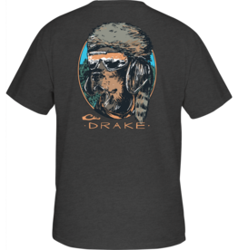 Drake Drake Pop Art Coonskin Cap Lab SS Tee Drake Drake Pop Art Coonskin Cap Lab SS Tee