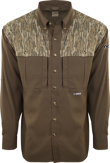Drake Drake EST Two-Tone LS Camo Flyweight Wingshooter's Shirt w/ Mesh Back