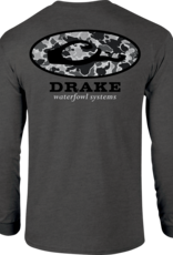 Drake Drake Old School Oval L/S Tee Drake Drake Old School Oval L/S Tee