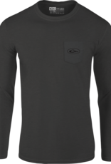 Drake Drake Old School Oval L/S Tee Drake Drake Old School Oval L/S Tee