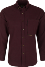 Drake Drake Autumn Brushed Twill Houndstooth L/S Shirt