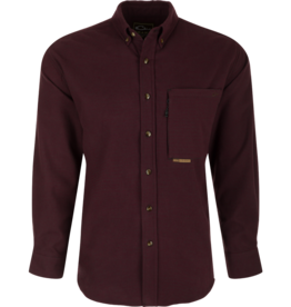 Drake Drake Autumn Brushed Twill Houndstooth L/S Shirt