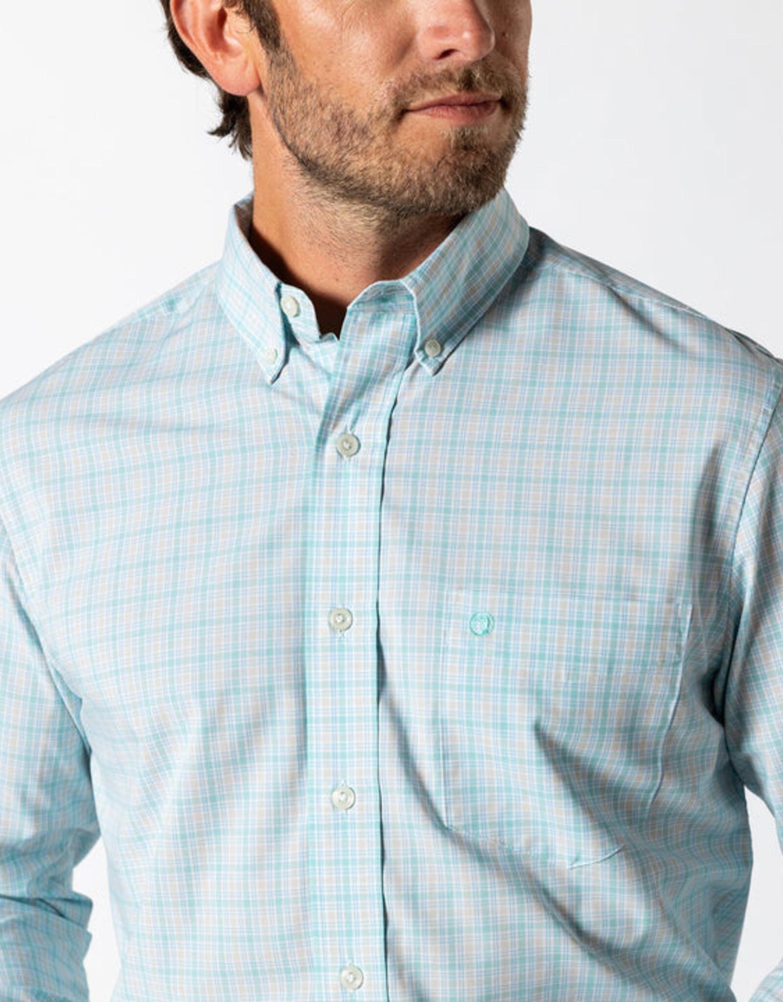 Duckhead Duckhead Performance Poplin Sportshirt