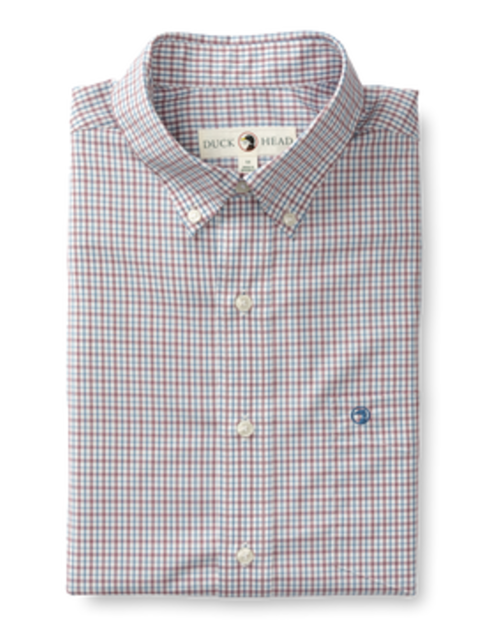 Duckhead Duckhead Langley Performance Plaid Sport Shirt