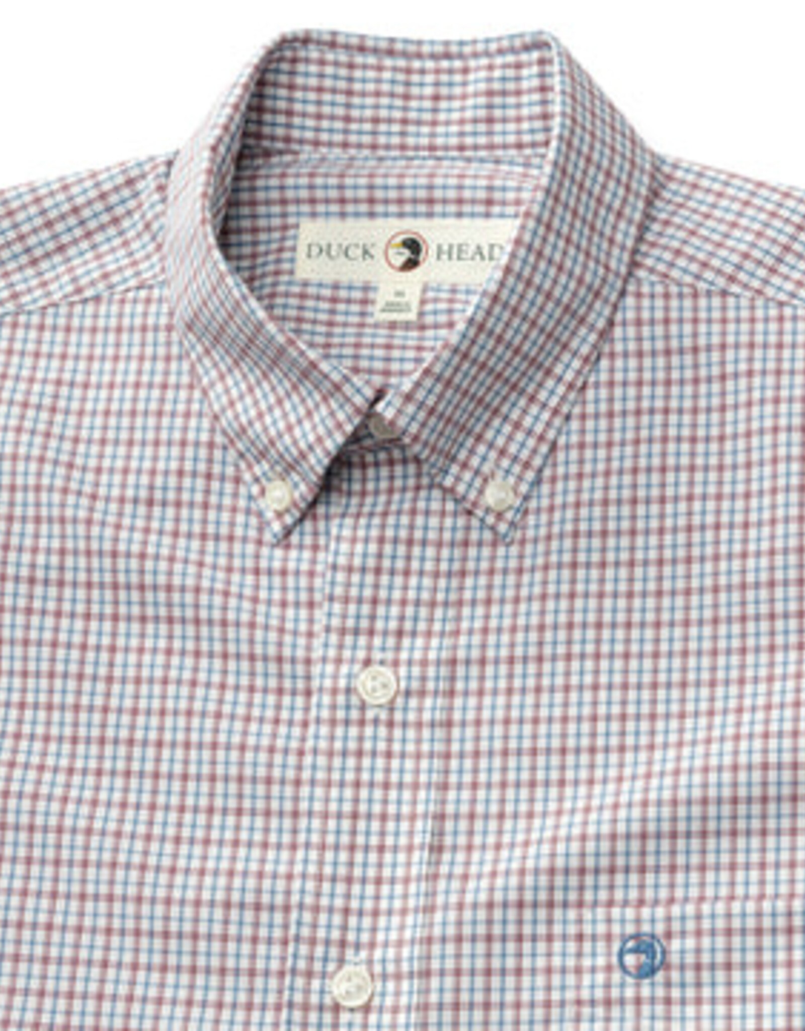 Duckhead Duckhead Langley Performance Plaid Sport Shirt
