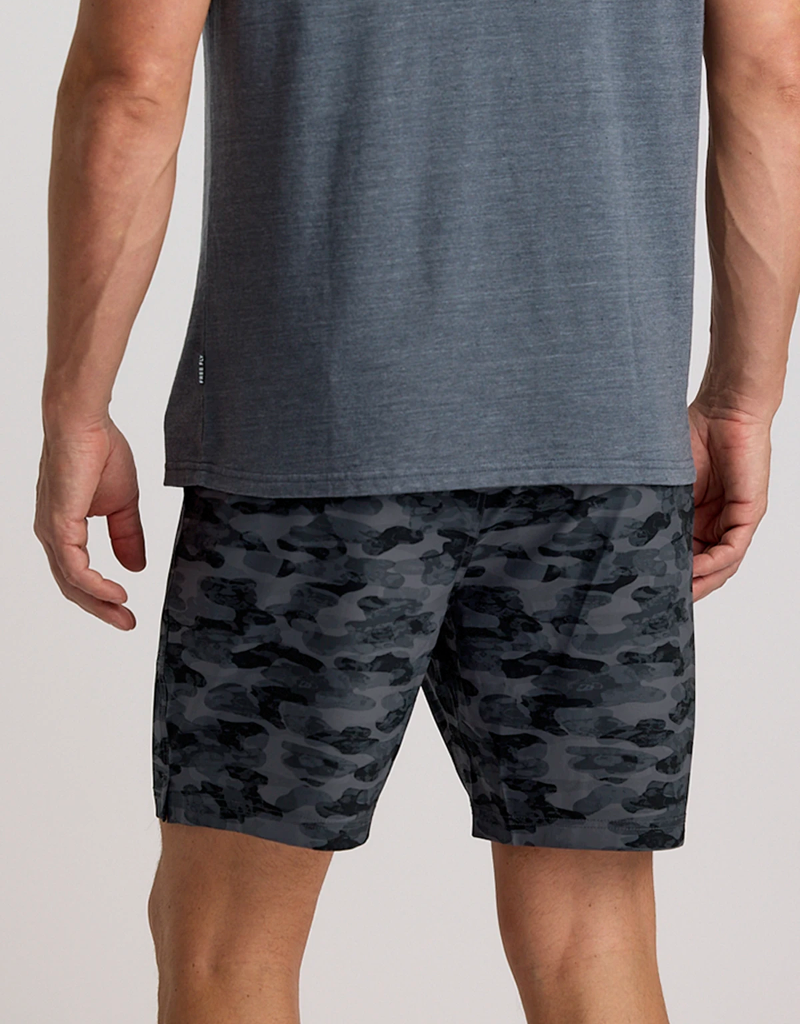 Free Fly Free Fly M Lined Active Breeze 7" Short