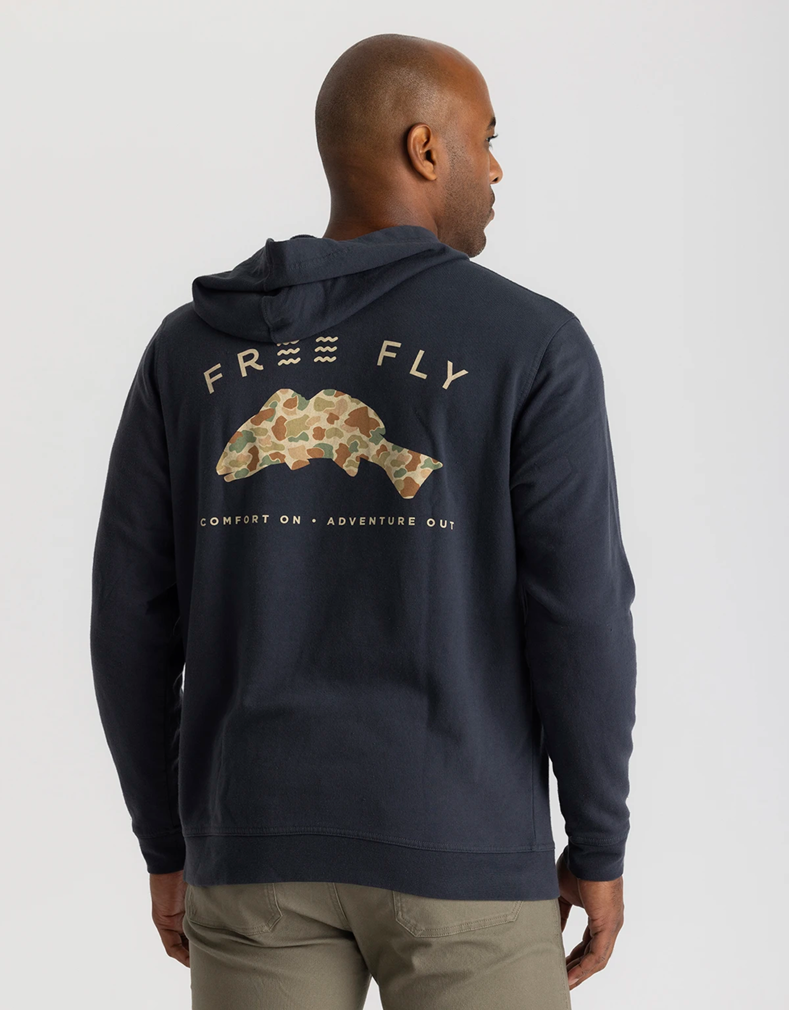 Free Fly Free Fly M Vin Camo Redfish Flc Hoodie
