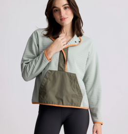 Free Fly Free Fly M Gridback Fleece Snap Pullover